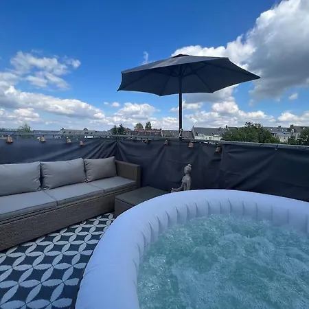 Pretty Home Rooftop Jacuzzi Chemnitz Exterior photo